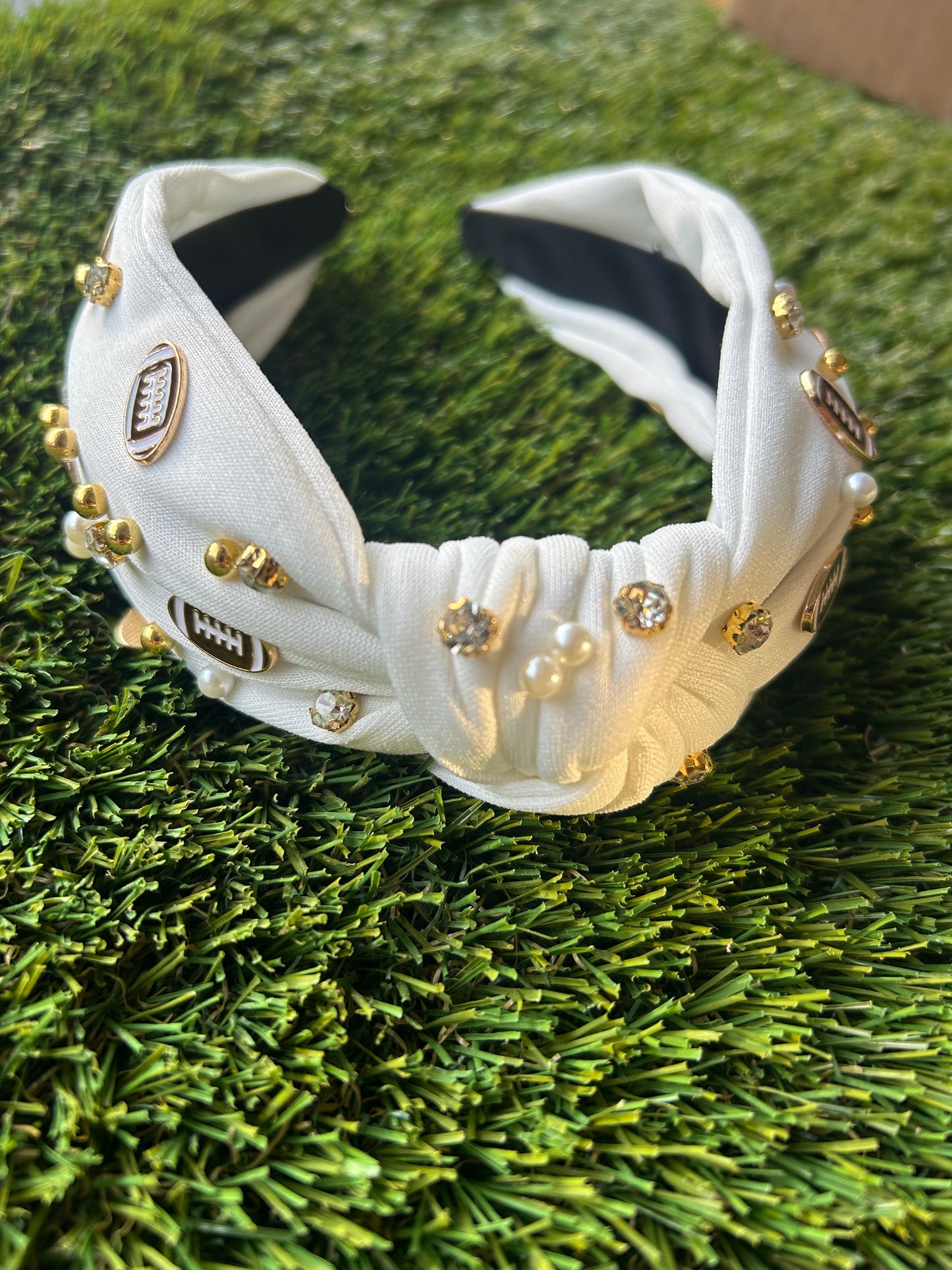 Game Day Headband | White