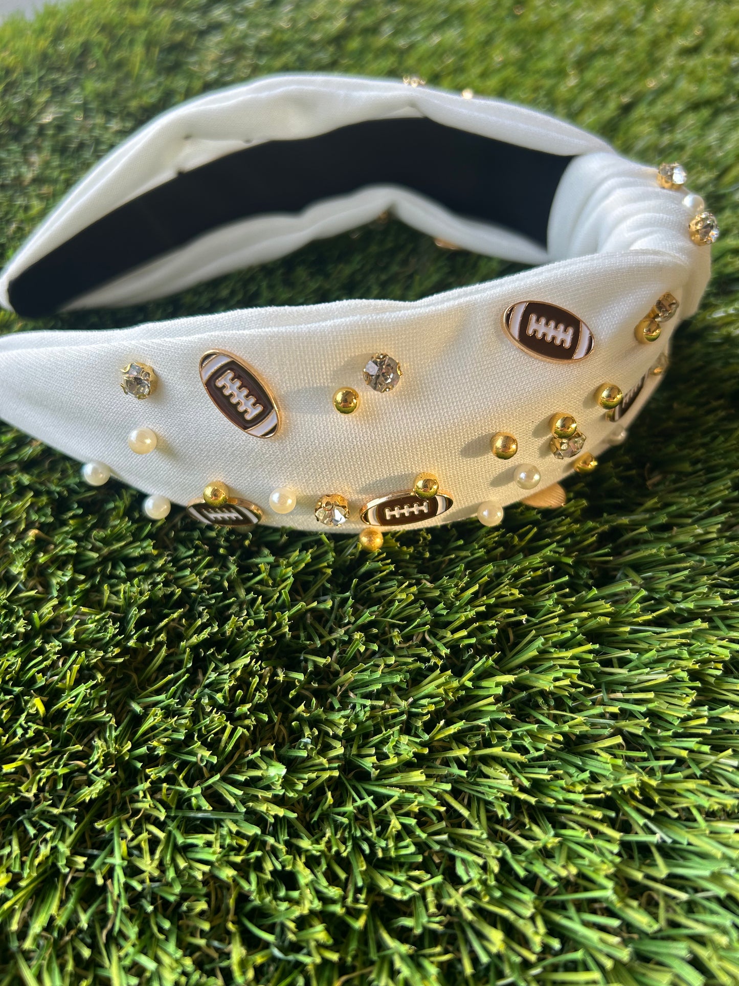 Game Day Headband | White
