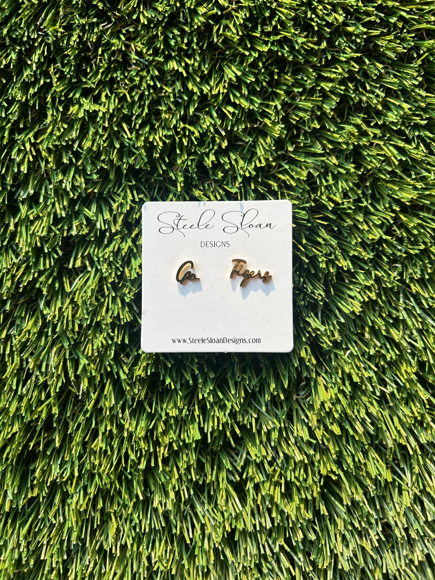 Go Tigers Stud Earrings