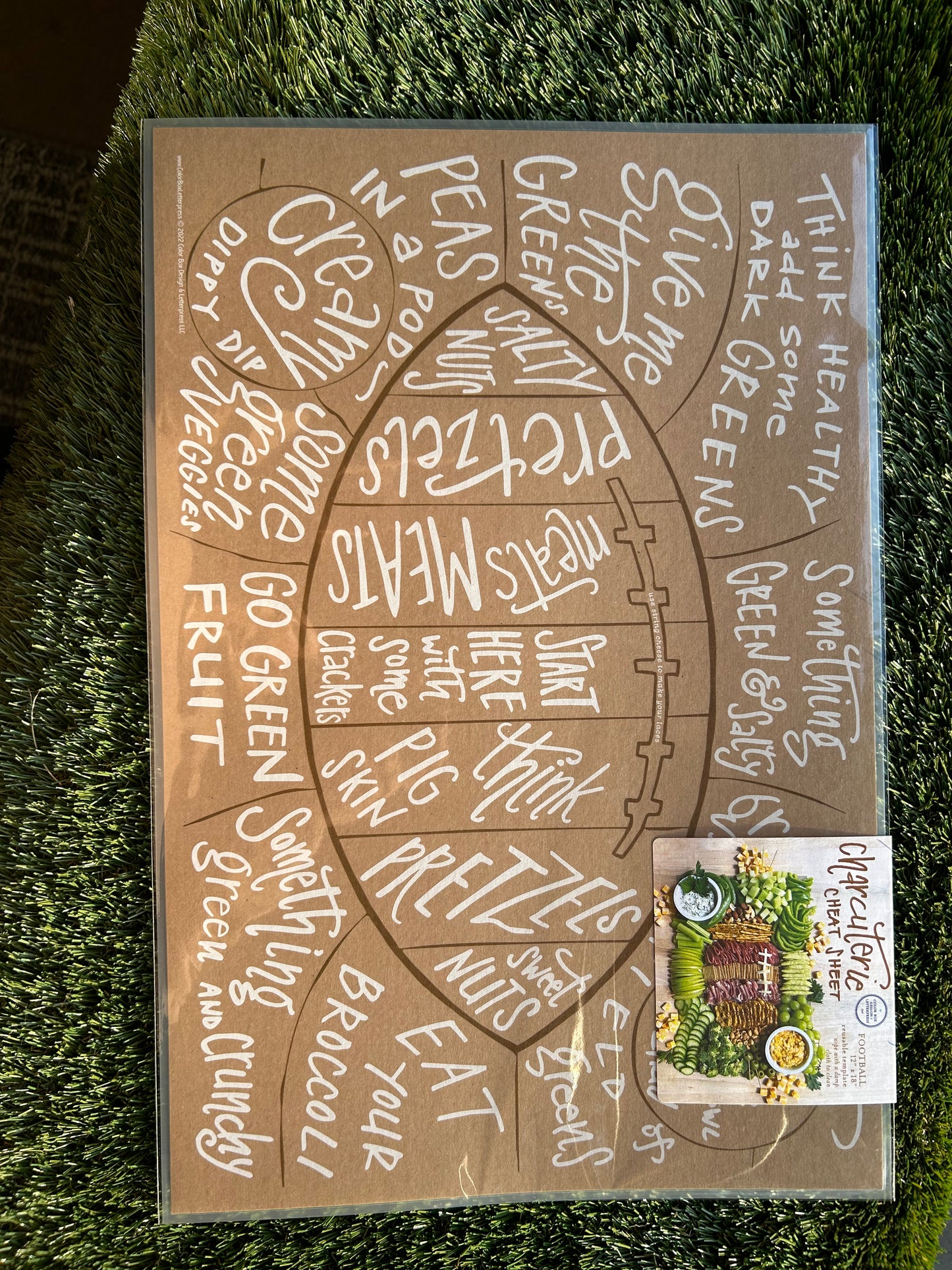 Charcuterie Cheat Sheet | Football