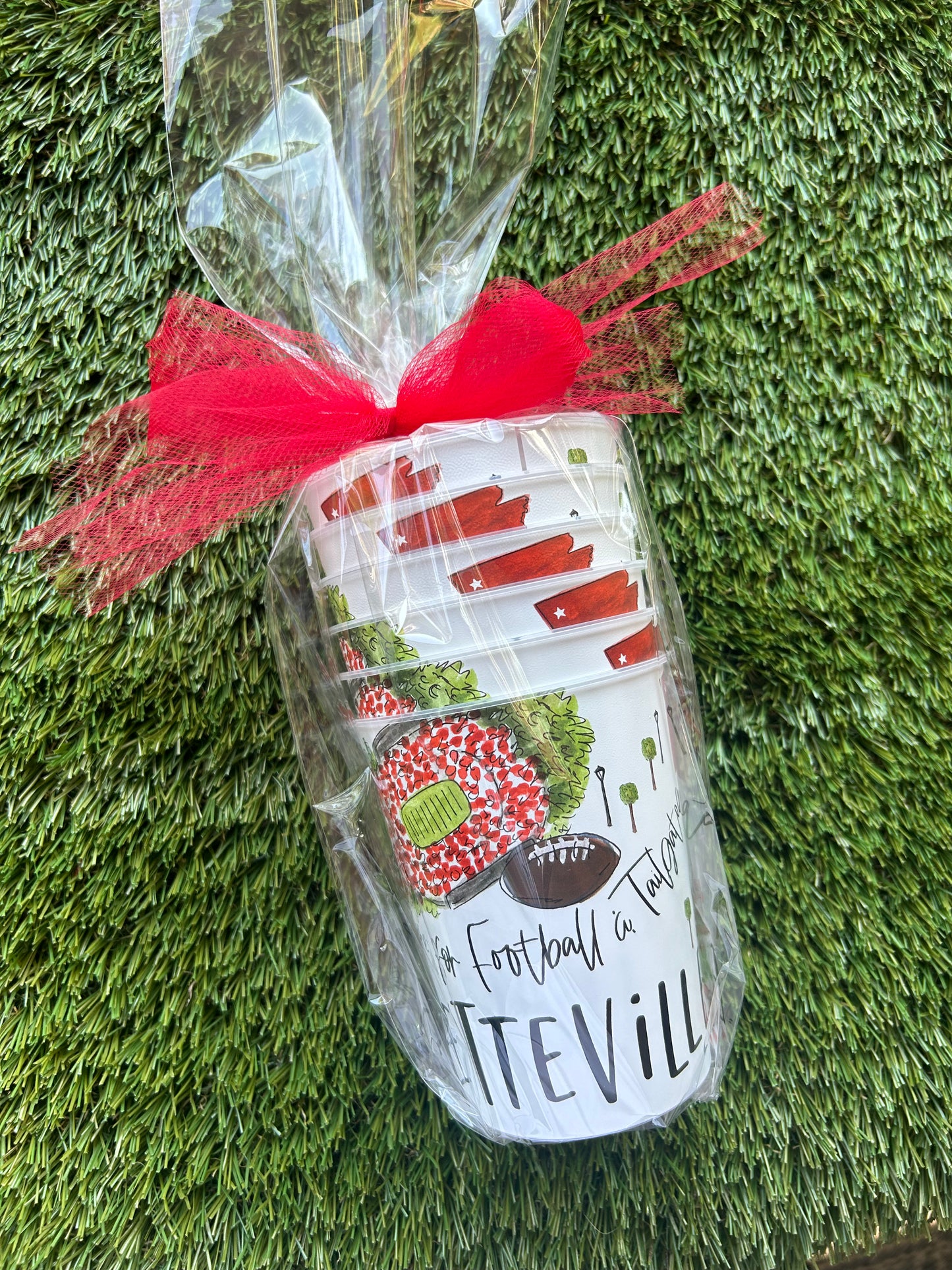 Reusable Tailgate Cups | Saturday in Fayetteville