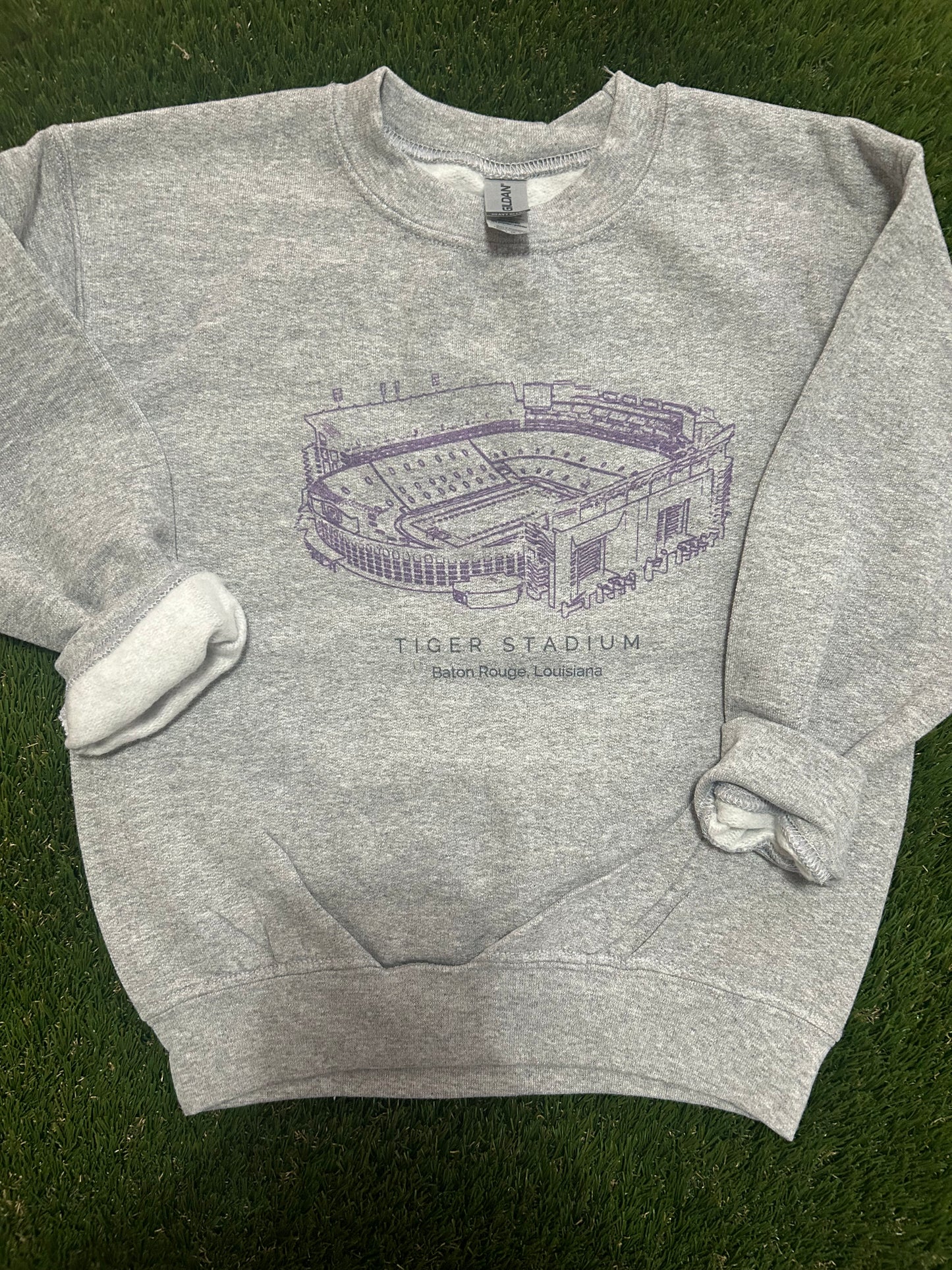 Youth Sweatshirt | Tiger Stadium LSU | XS - L