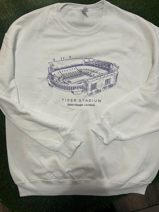 Adult Sweatshirt | Tiger Stadium - LSU | S - XL