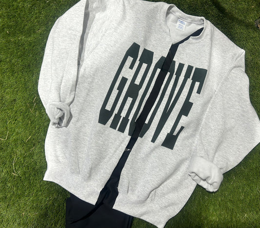 GROVE | Split Front Sweatshirt | M-XL