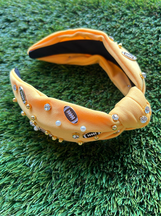 Game Day Headband | Gold