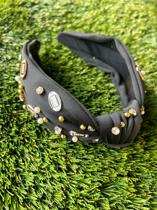 Game Day Headband | Black