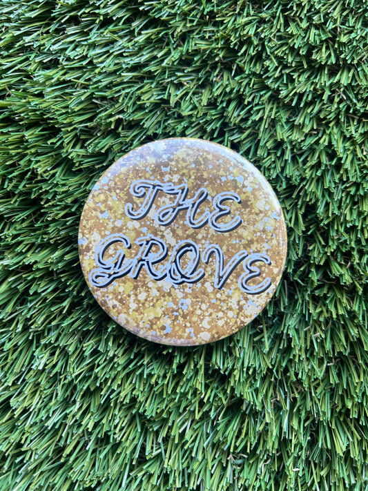 Game Day Button | The Grove Sparkle | 3”