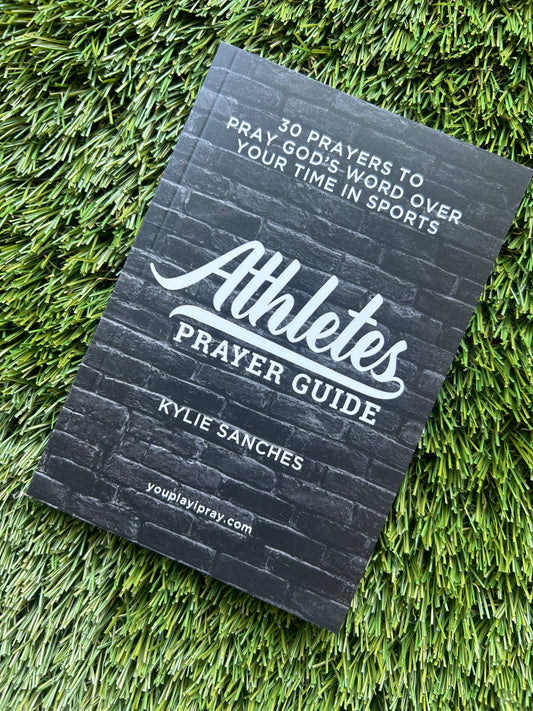 Athletes Prayer Guide Book | You Play I Pray | Christian Devotional