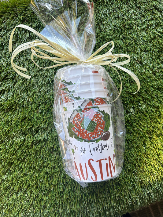 Reusable Tailgate Cups | Saturday In Austin