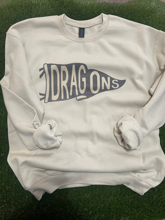 Adult Sweatshirt | DRAGONS | S-XL